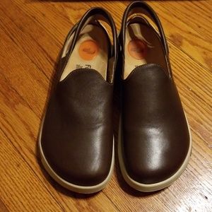 Footprints leather Elba Birkenstocks
